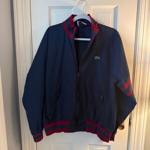 VTG Lacoste Izod Navy Jacket | Medium